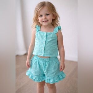 NWT: Eyelet Toddler Set